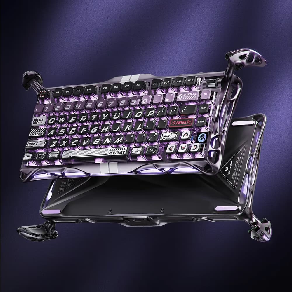 GravaStar Mercury V75 Pro - Iron Purple image
