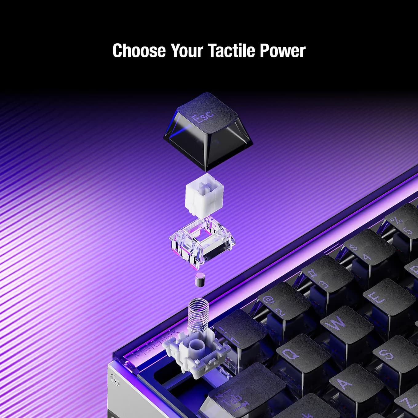 MelGeek MADE68 Ultra V2 Night Purple-KOM Lite image