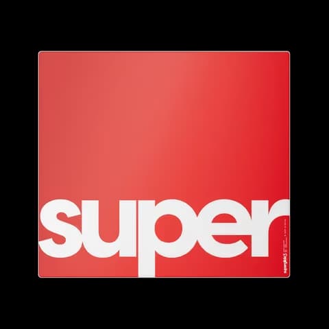 Pulsar Superglide3 Glass Mousepad Type S XLE Red main image