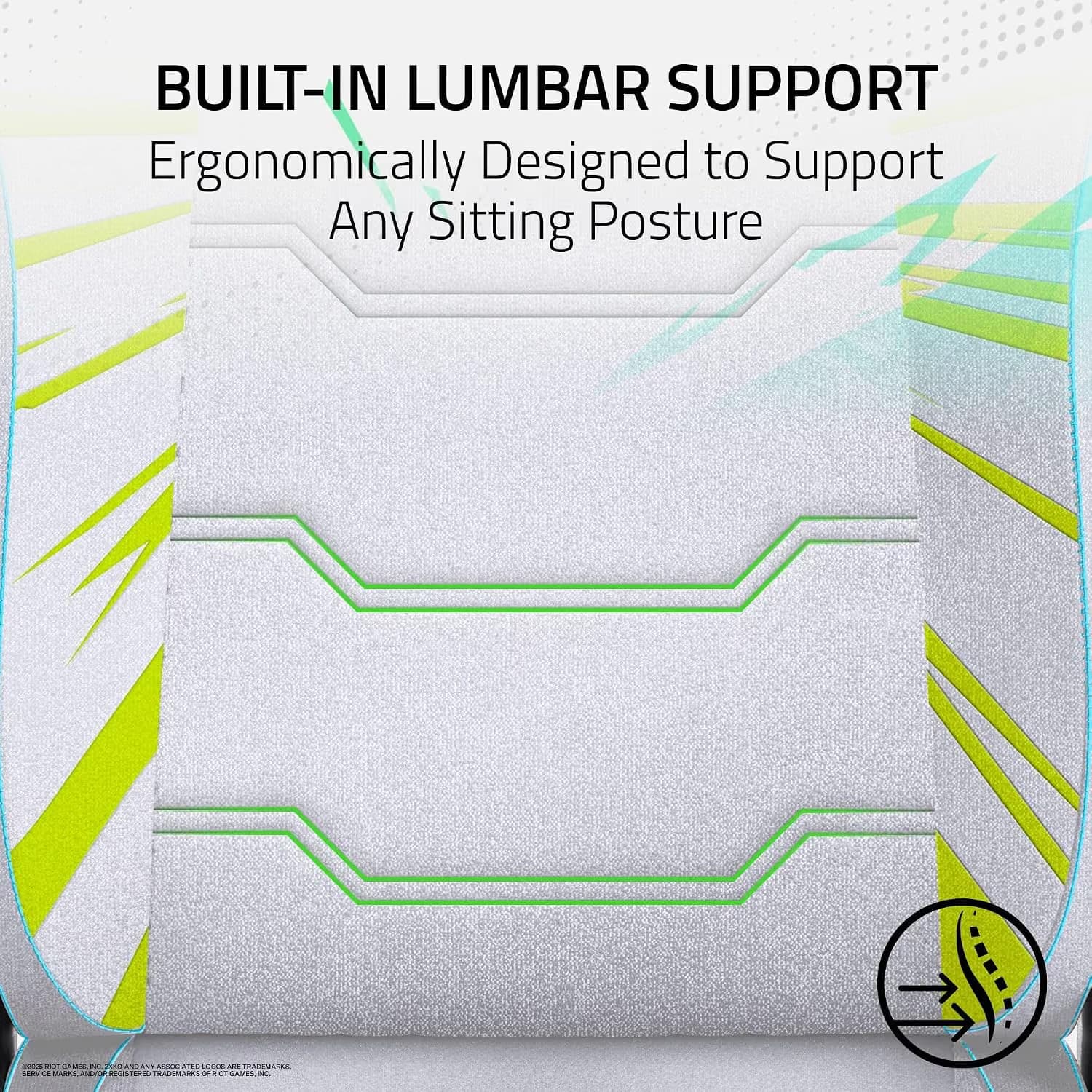 Razer Iskur V2 X - 2XKO Edition - Fabric image