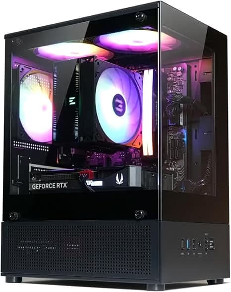 Zalman CUBIX-G Micro-ATX PC Case Black image