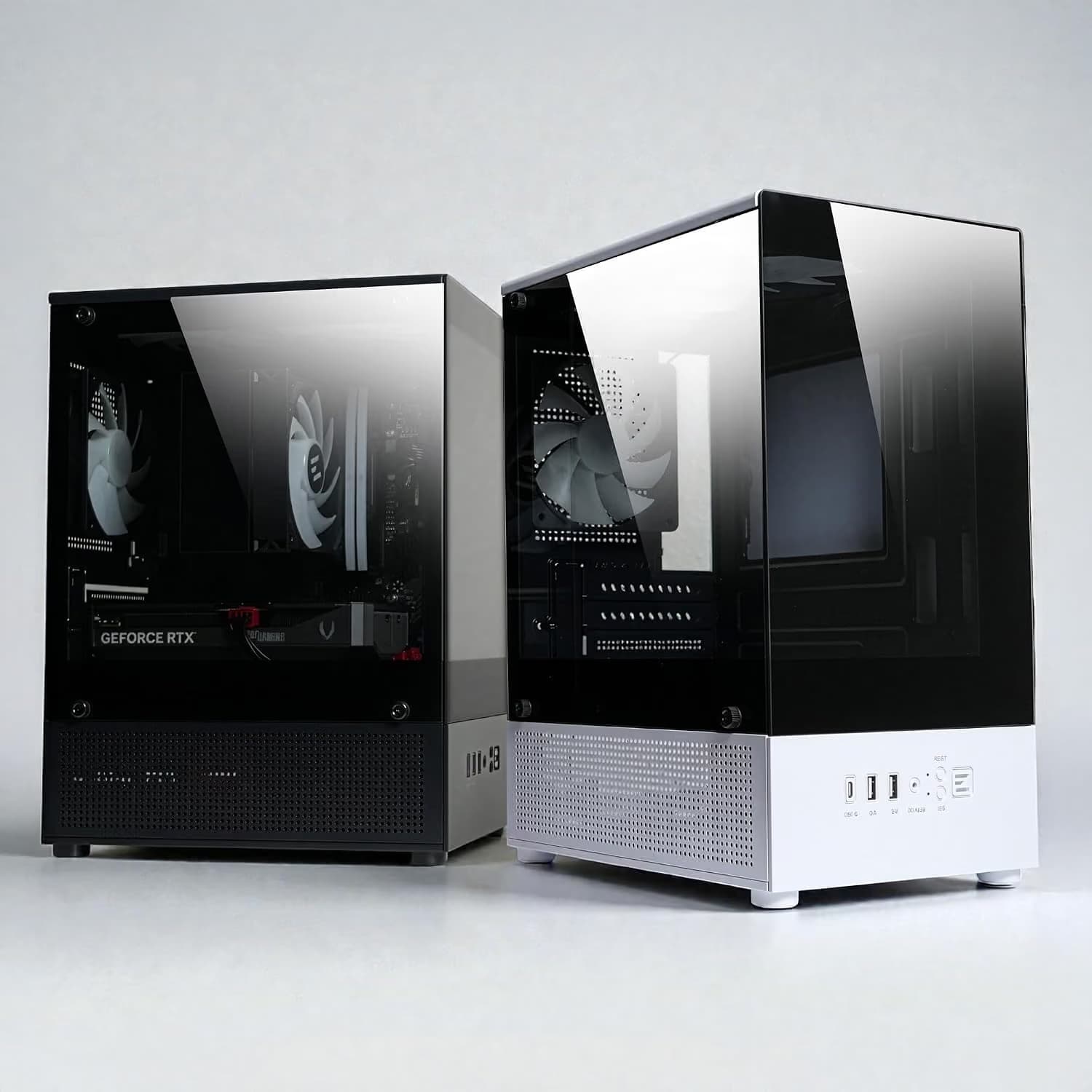 Zalman CUBIX-G Micro-ATX PC Case Black image