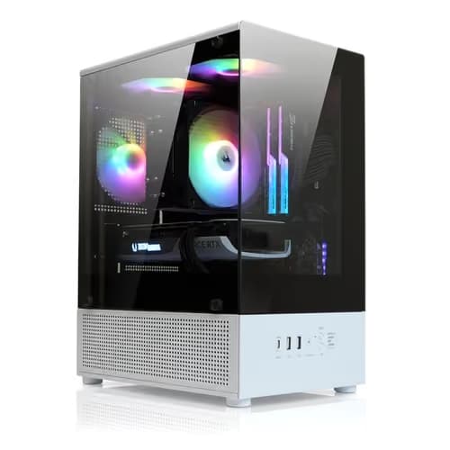 Zalman CUBIX-G Micro-ATX PC Case Panda Edition image