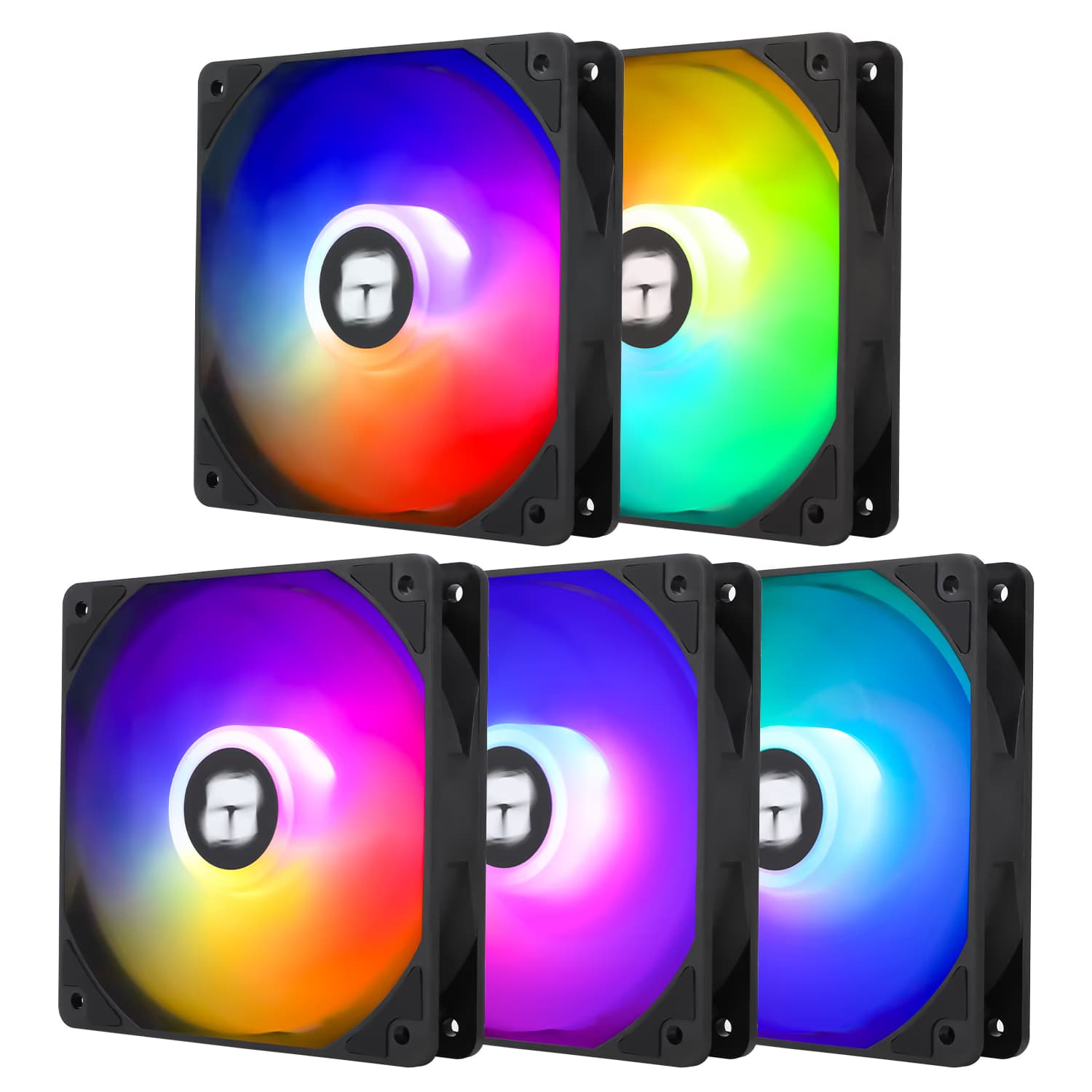 Thermalright TL-C12C-S X5 120mm Black ARGB PWM Pack of 5 image