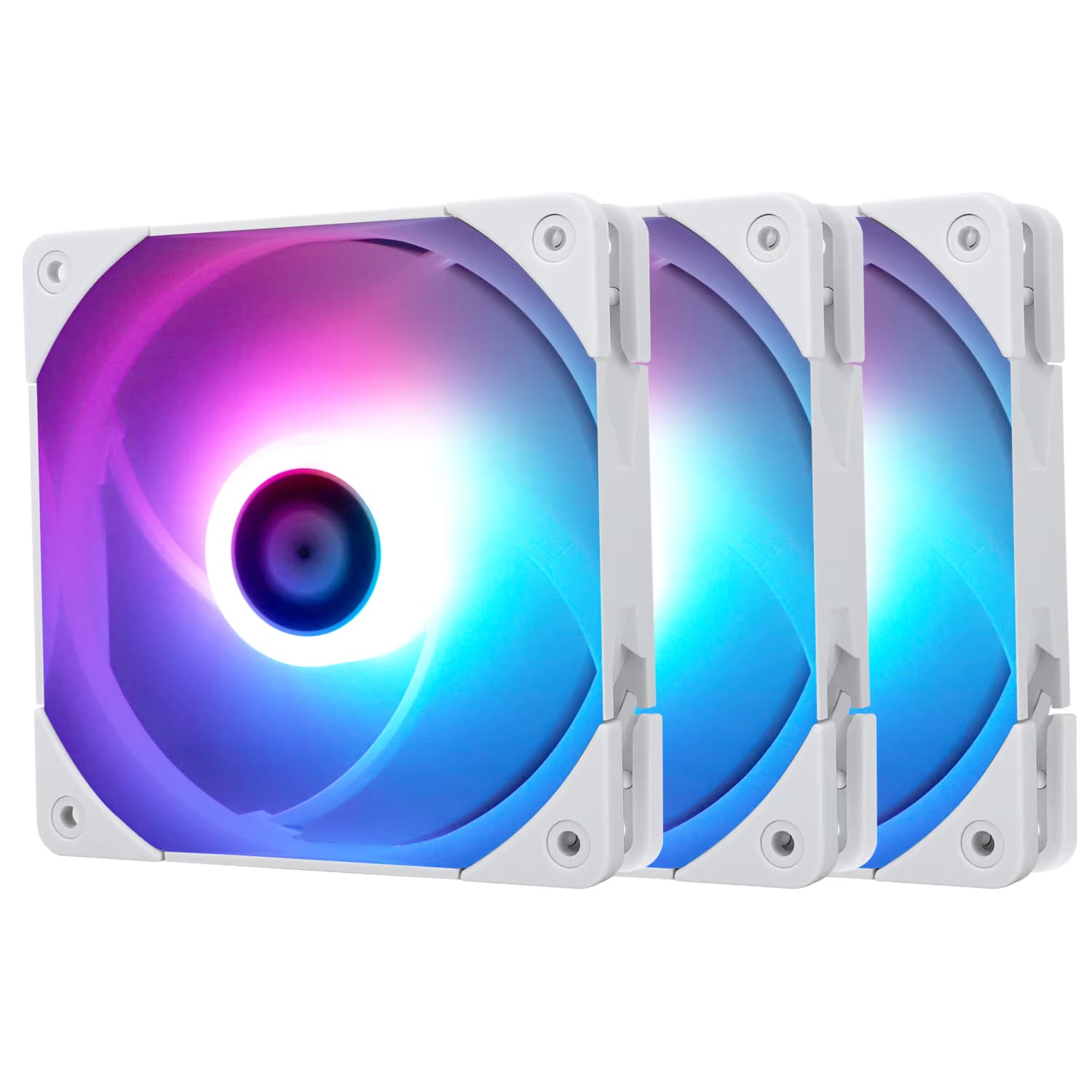 Thermalright TL-C12W-S X3 120mm White ARGB PWM Pack of 3 image
