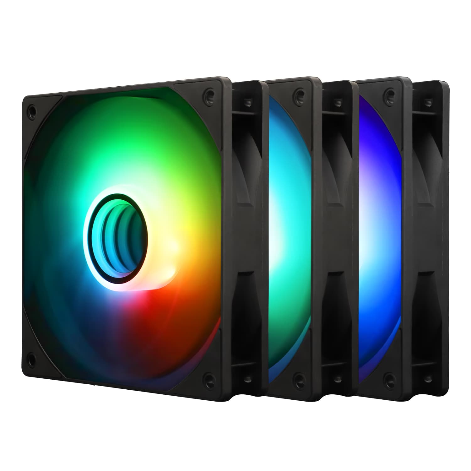 Thermalright TL-C12B-S V3 X3 120mm ARGB PWM Black Pack of 3 image