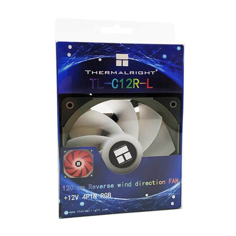 Thermalright TL-C12R-L RGB 120mm ARGB PWM Black (Reverse) image