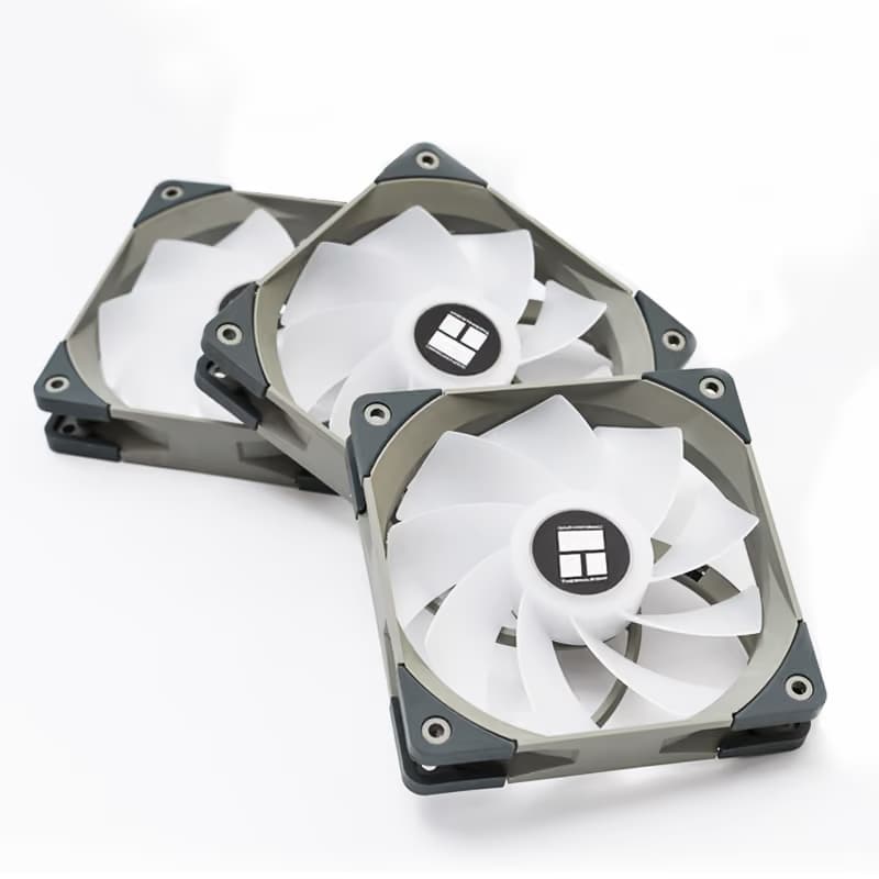 Thermalright TL-C12R-S ARGB X3 120mm ARGB PWM Black (Reverse) Pack of 3 image