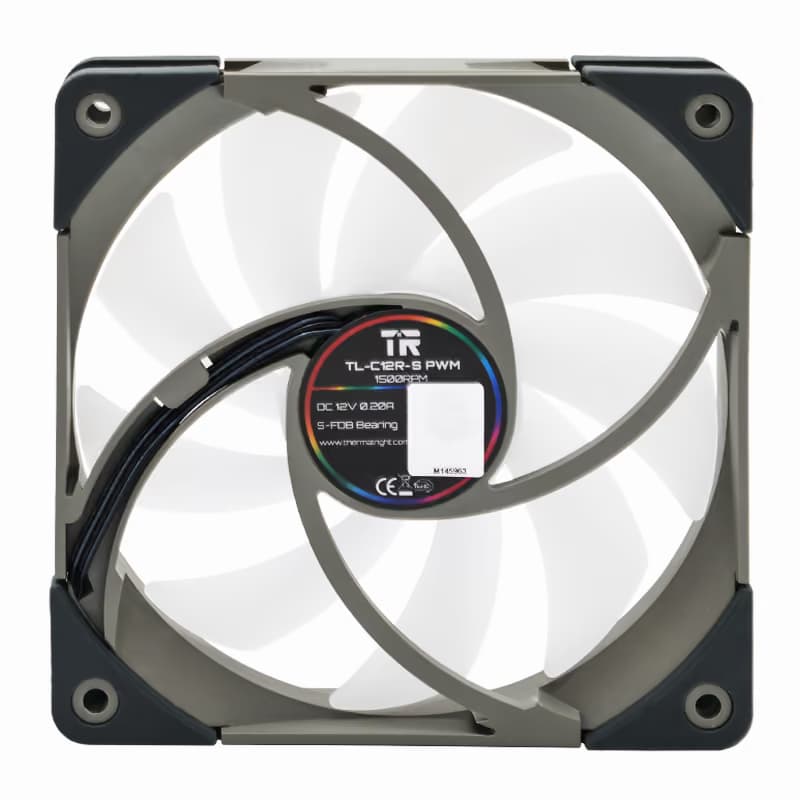 Thermalright TL-C12R-S 120mm ARGB PWM Black (Reverse) image