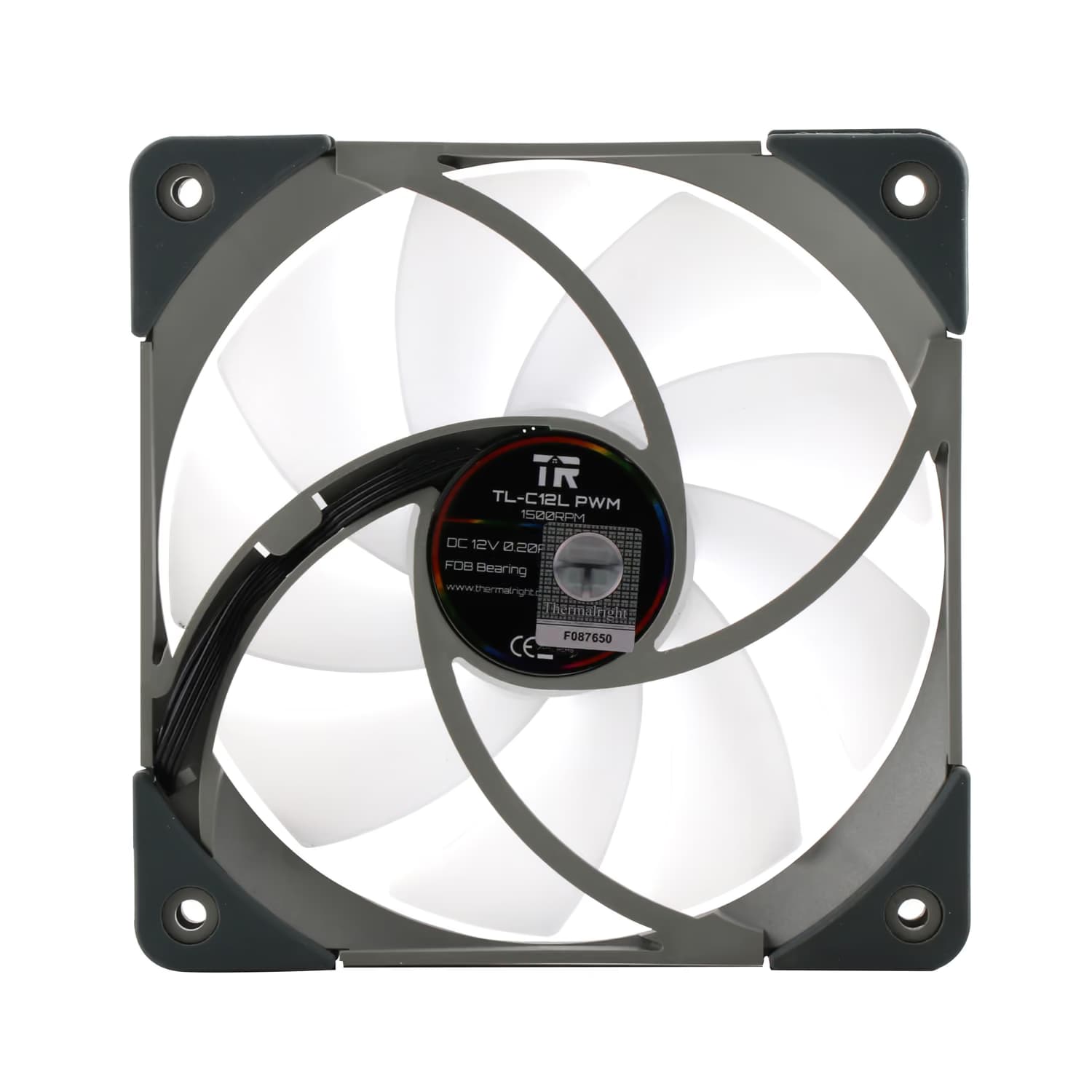 Thermalright TL-C12L [4pin/12V] X1 120mm ARGB PWM Black image