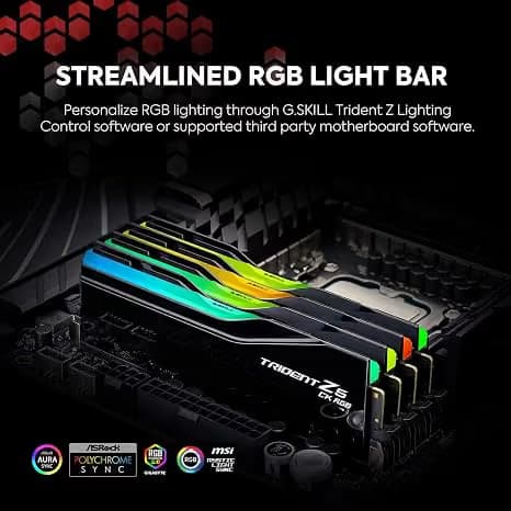 G.SKILL Trident Z5 CK RGB DDR5 8400 CL40 48GB (2x24GB) Black image