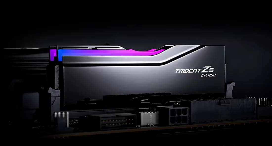 G.Skill Trident Z5 CK RGB DDR5 9600 CL46 48GB (2x24GB) Black image