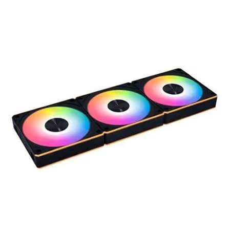 Lian Li UNI FAN CL FLEX 120mm Black Reverse Blade 3 Pack image