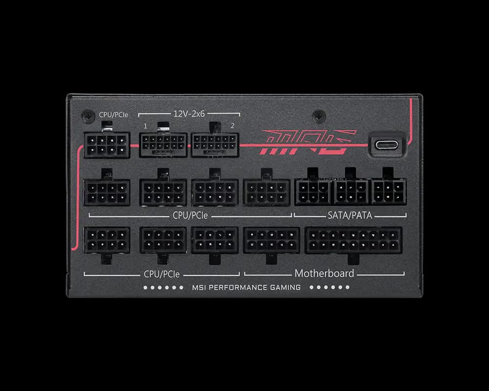 MSI MEG Ai1600TS PCIE5 image