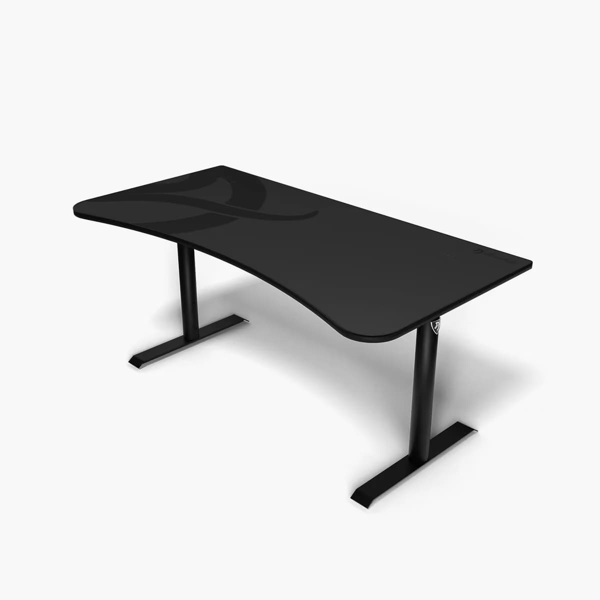 Arozzi Arena Gaming Desk - Large Dark Grey - Black A main image