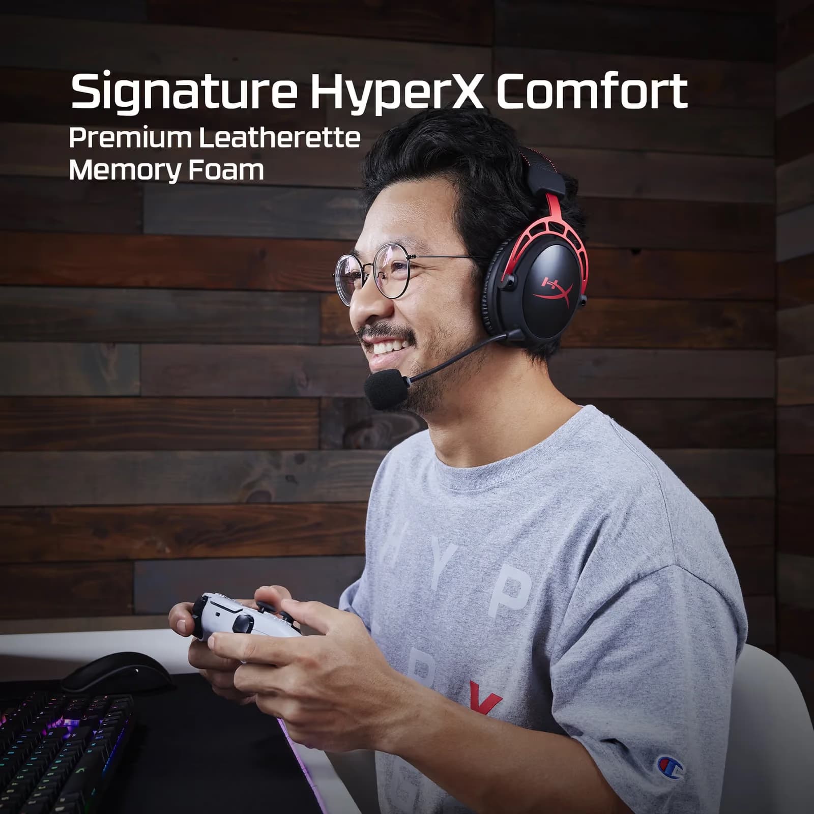 HyperX Cloud Alpha Wireless Black-Red image