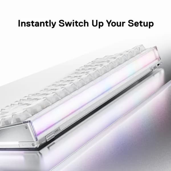 MelGeek MADE68 Ultra V2 Frost White-Flip King image