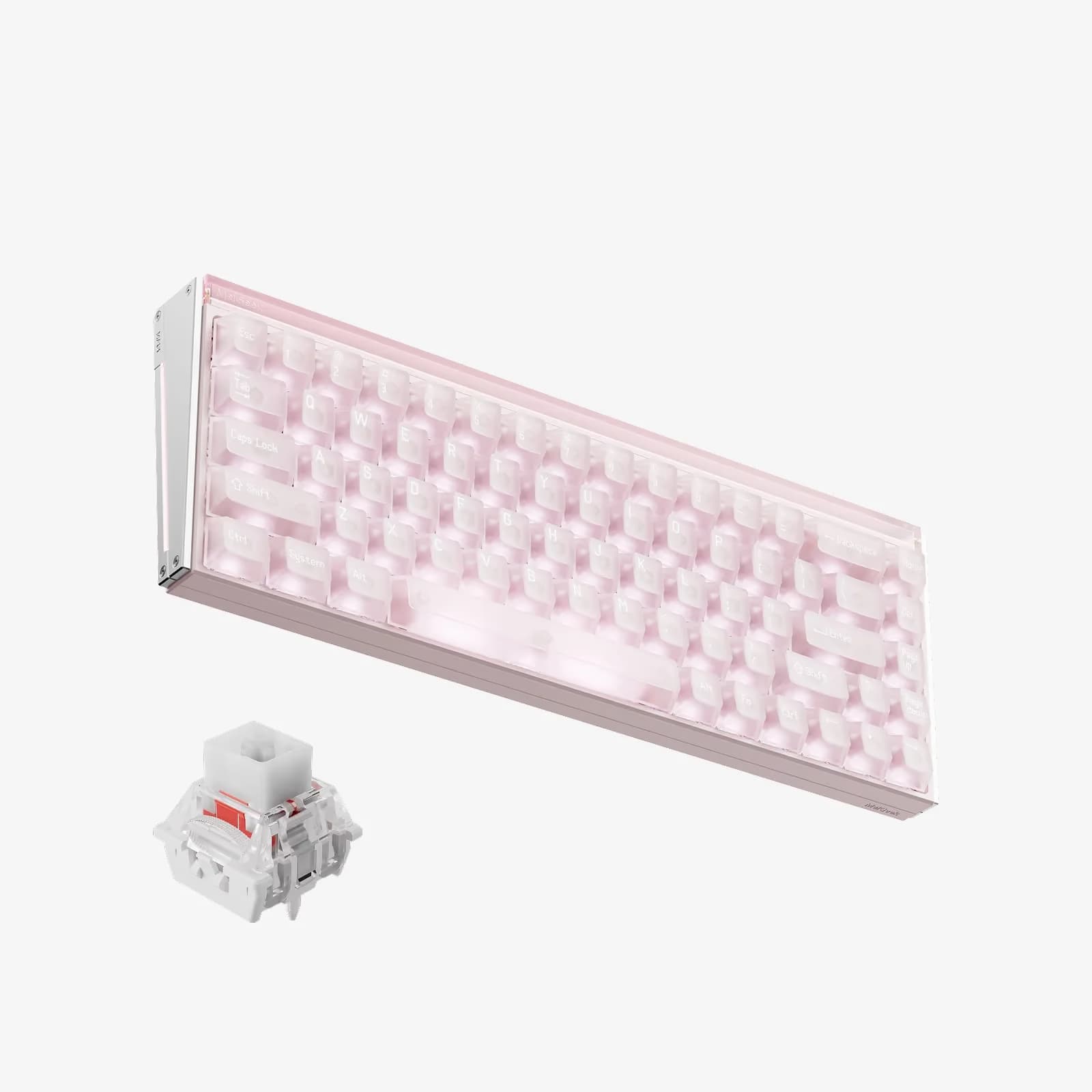 MelGeek MADE68 Ultra V2 Bloom Pink-Flip King image