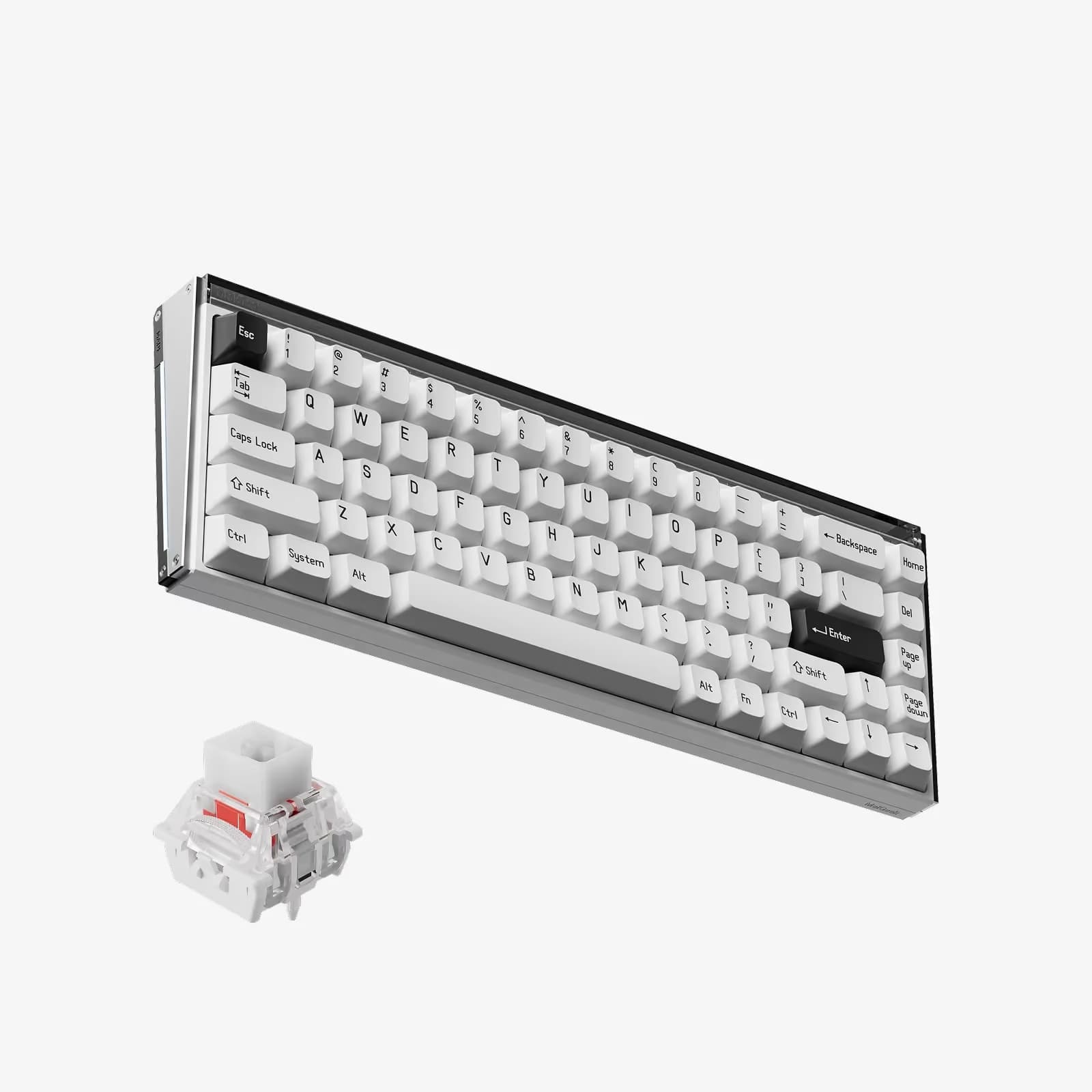 MelGeek MADE68 Ultra V2 Classic White-Flip King main image