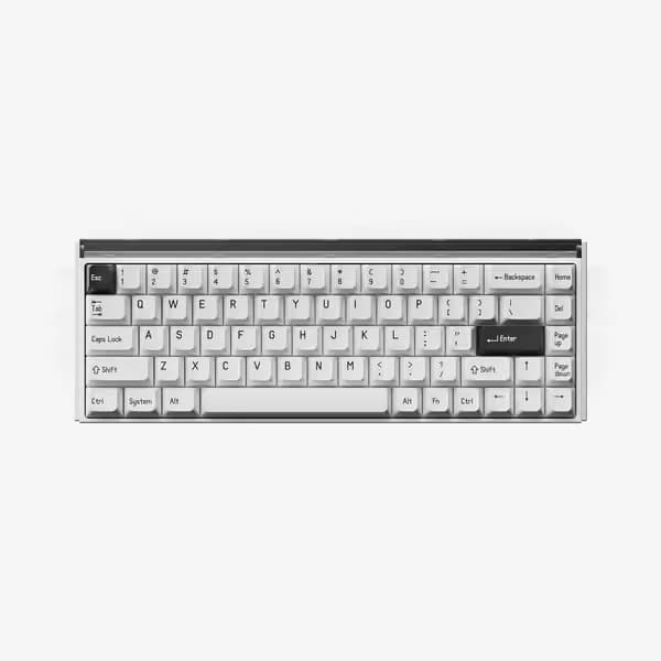 MelGeek MADE68 Ultra V2 Classic White-Flip King image