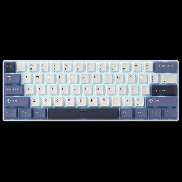 Royal Kludge RK61 Lavender Purple - Linear Creamy Switch image