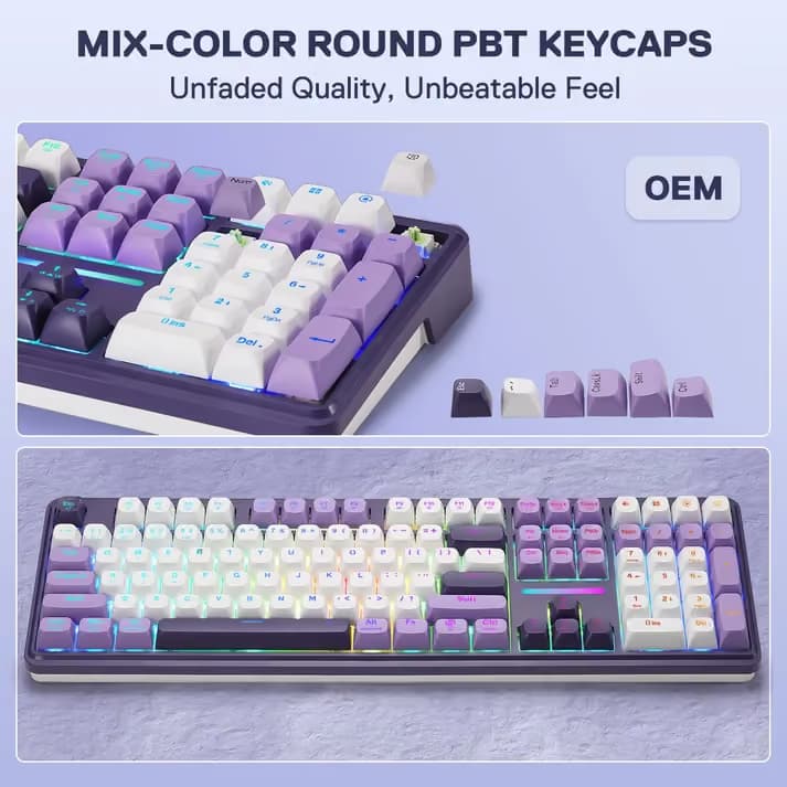 Redragon ANTONIUM K745 PRO Purple image