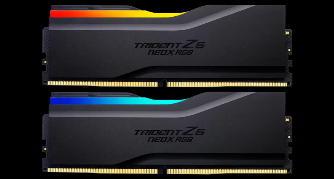 G.Skill Trident Z5 NeoX RGB DDR5 6000 CL26 32GB (2x16GB) Black main image