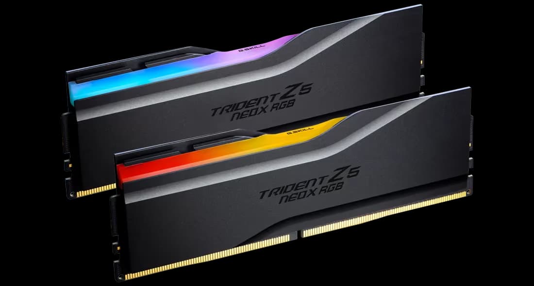 G.Skill Trident Z5 NeoX RGB DDR5 6000 CL26 32GB (2x16GB) Black image