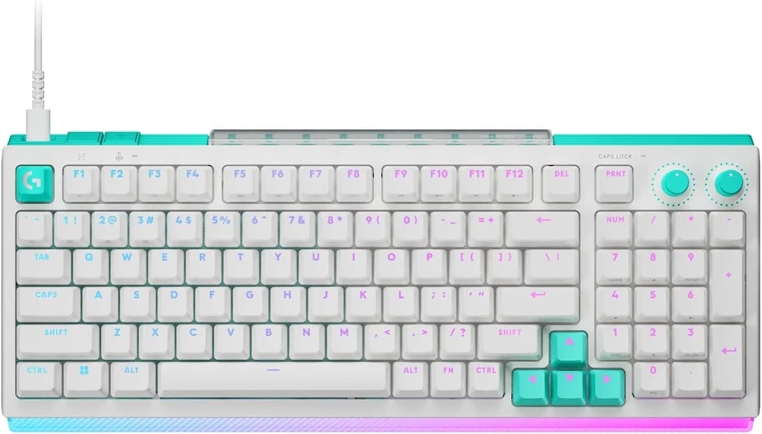 Logitech G512 X 98 Gaming Keyboard Black White main image
