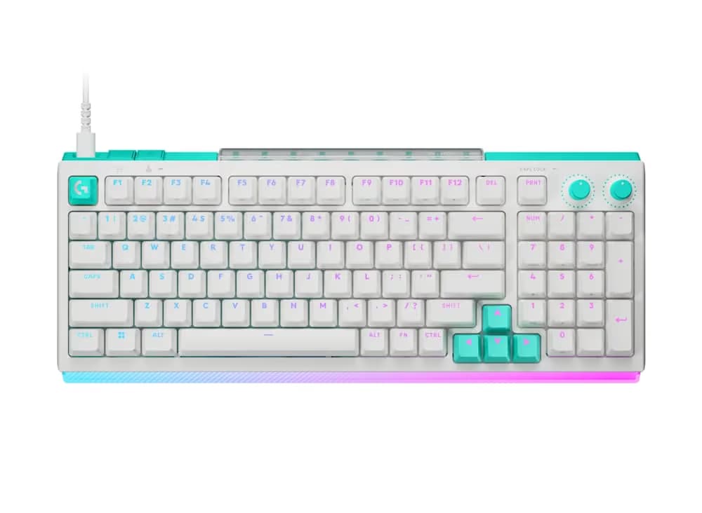 Logitech G512 X 98 Gaming Keyboard White Tactile main image