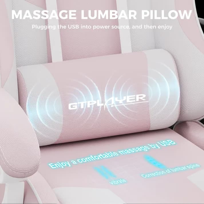 GTPlayer Footrest Series GT800A Fabric Pink image