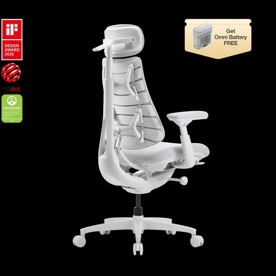 LiberNovo Omni Gen 45 cm Glacier Ergonomic Chair image