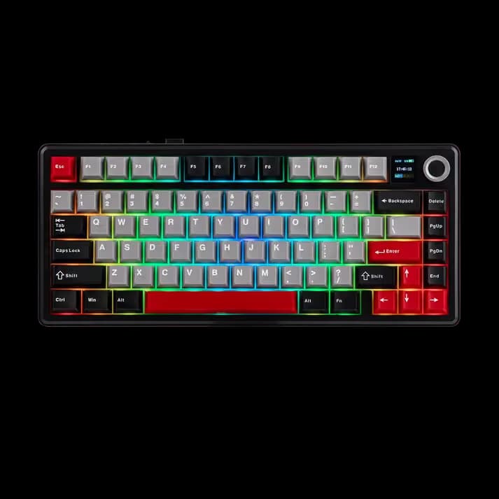 AULA F75 MAX Black Red main image