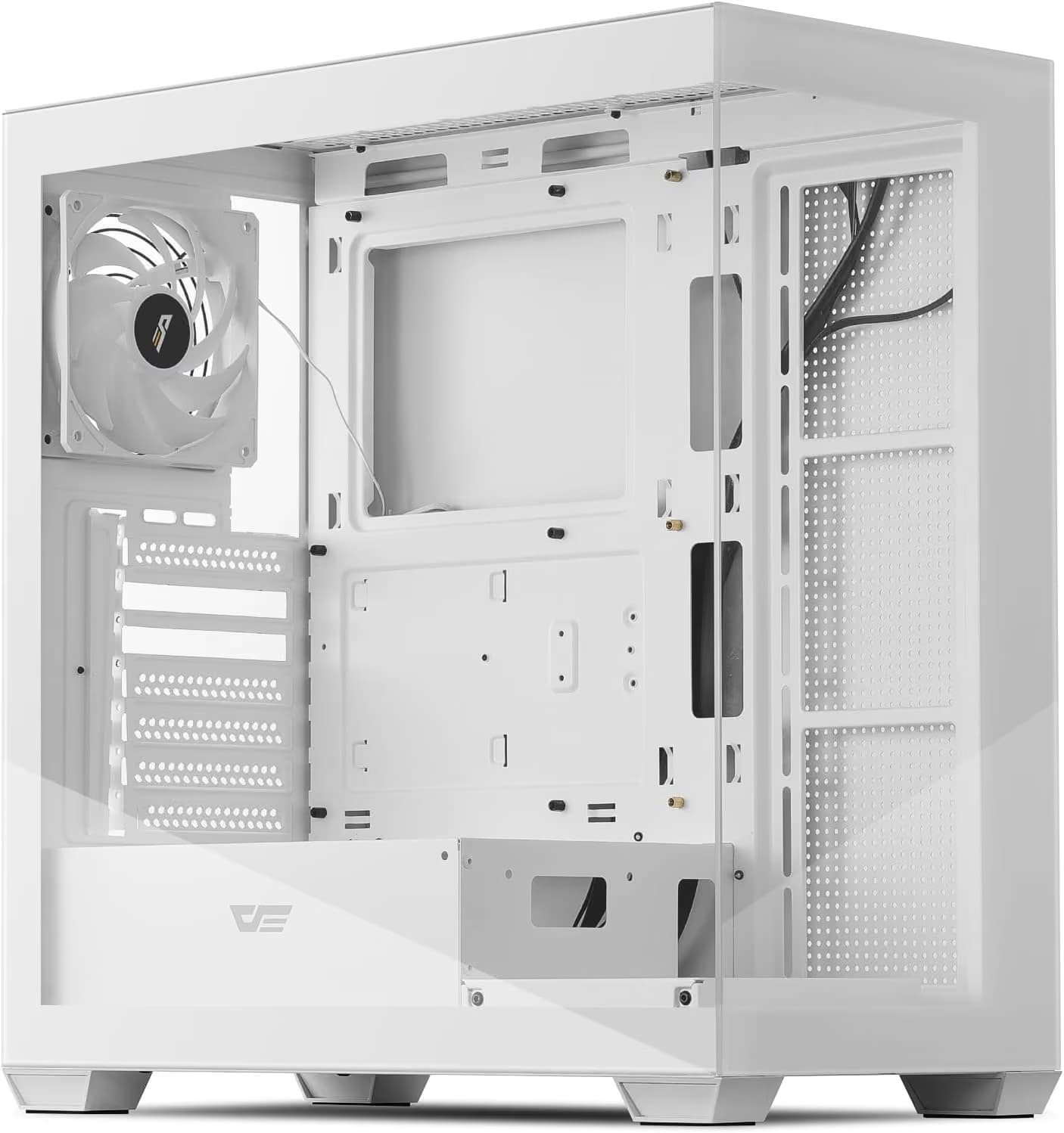 darkFlash DS900 ATX Mid-Tower PC Case, Pre-Install 1Non-LED PWM ARGB Fans Computer Case main image