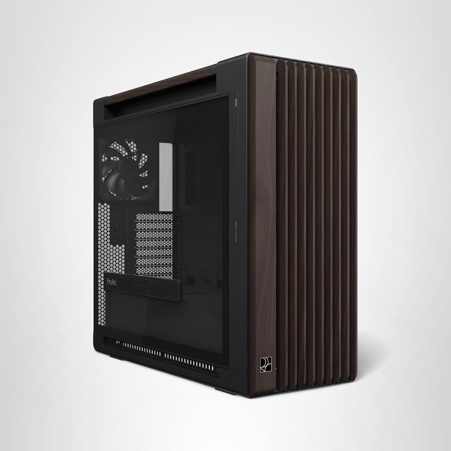 Asus ProArt PA602 Wood Edition Modern Black - Tempered Glass Panel main image