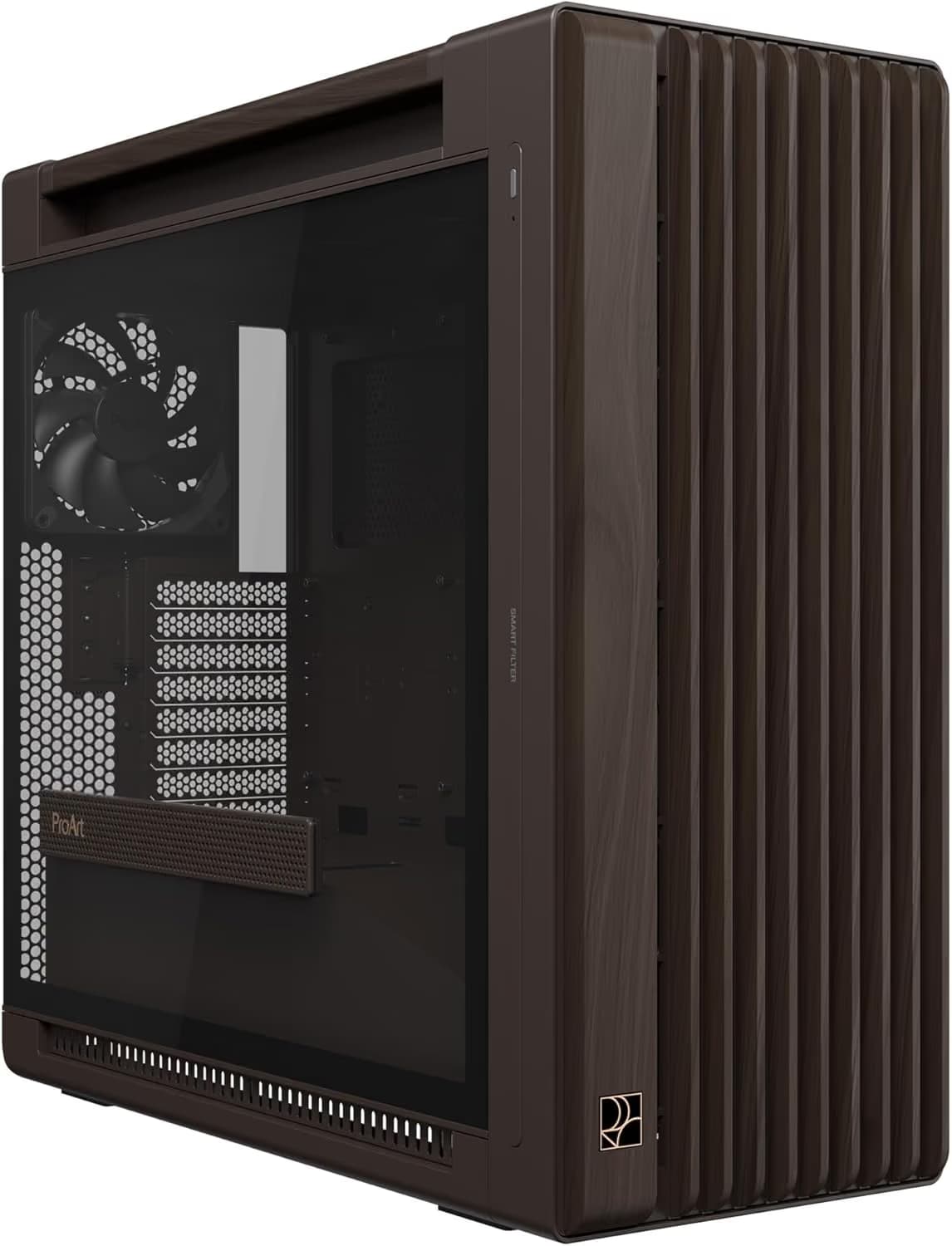 Asus ProArt PA602 Wood Edition Retro Brown - Tempered Glass Panel image