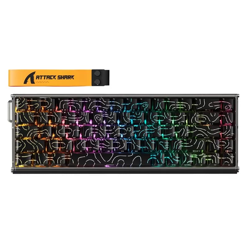 Attack Shark X68 MAX HE Black Contours image
