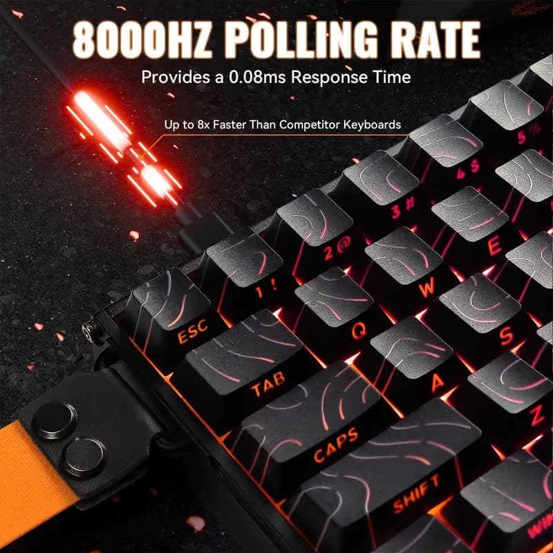 Attack Shark X68 MAX HE Black Contours image