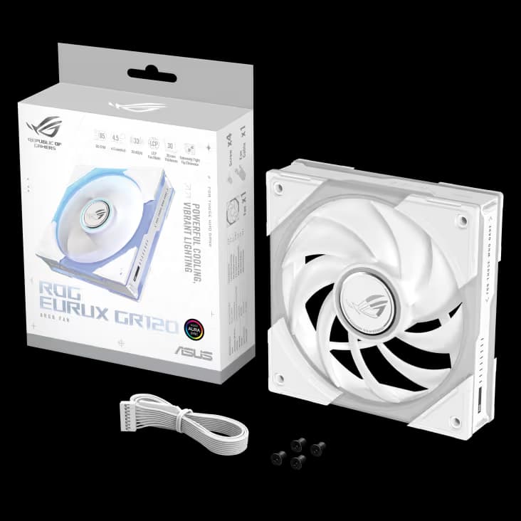 ASUS ROG Eurux GR120 ARGB 120mm Standard White 1-Pack image