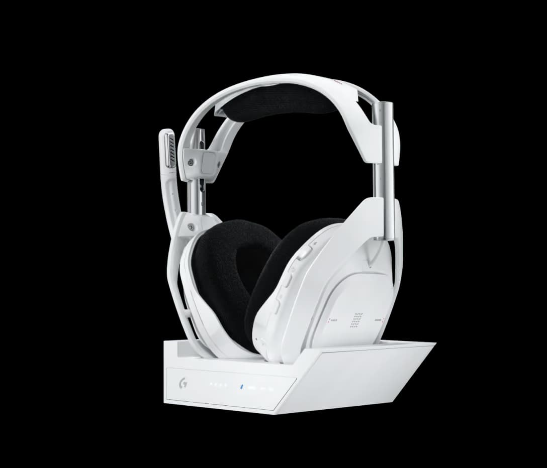 Logitech G ASTRO A50 X LIGHTSPEED Wireless Gaming Headset White image