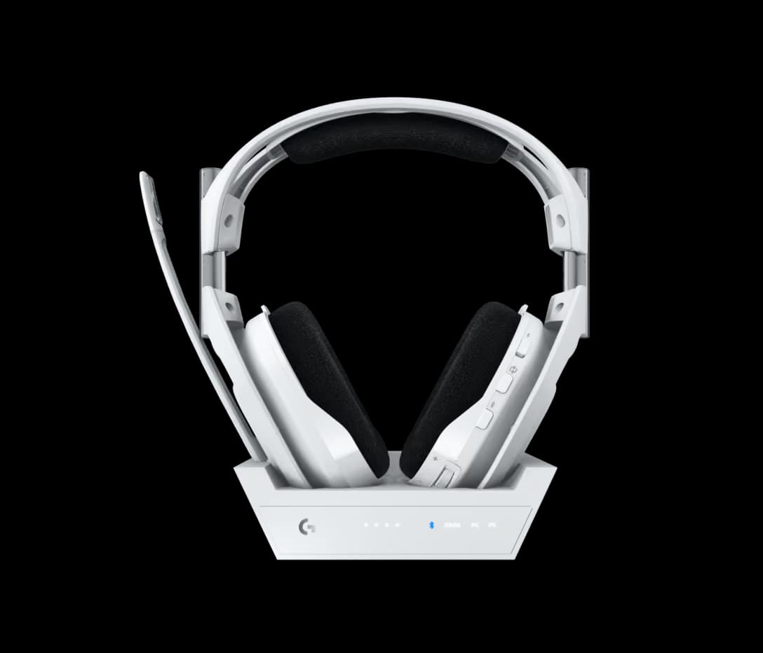 Logitech G ASTRO A50 X LIGHTSPEED Wireless Gaming Headset White image