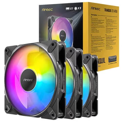 Antec Tranquil 120mm ARGB PWM 3-Pack main image