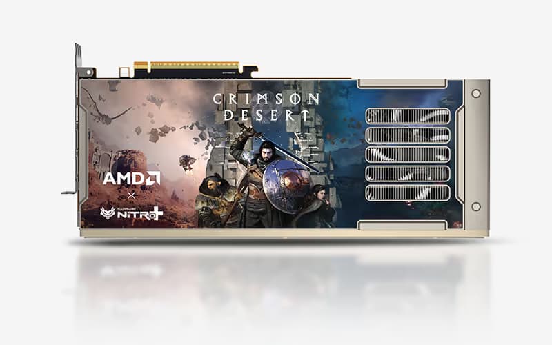 Sapphire NITRO+ Radeon RX 9070 XT OC 16GB GDDR6 Crimson Desert Edition image