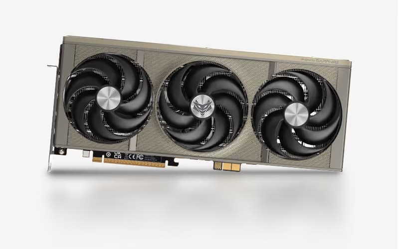 Sapphire NITRO+ Radeon RX 9070 XT OC 16GB GDDR6 Phantom Link Edition Black main image