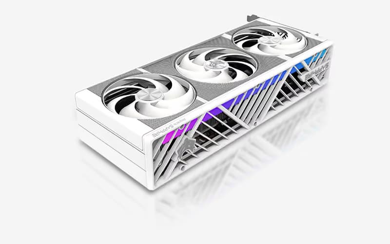 Sapphire NITRO+ Radeon RX 9070 XT OC 16GB GDDR6 Phantom Link Edition White image