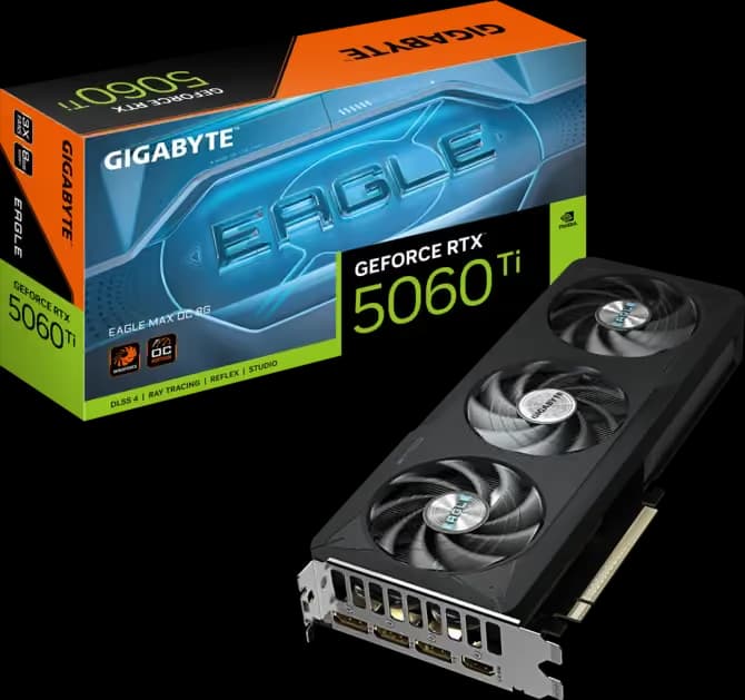 Gigabyte GeForce RTX 5060 Ti EAGLE MAX OC 8G image