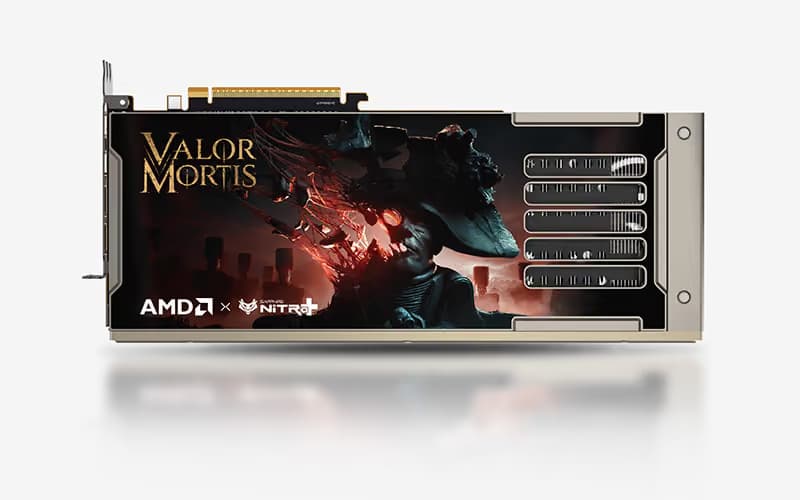 Sapphire NITRO+ Radeon RX 9070 XT OC 16GB GDDR6 Valor Mortis Edition image