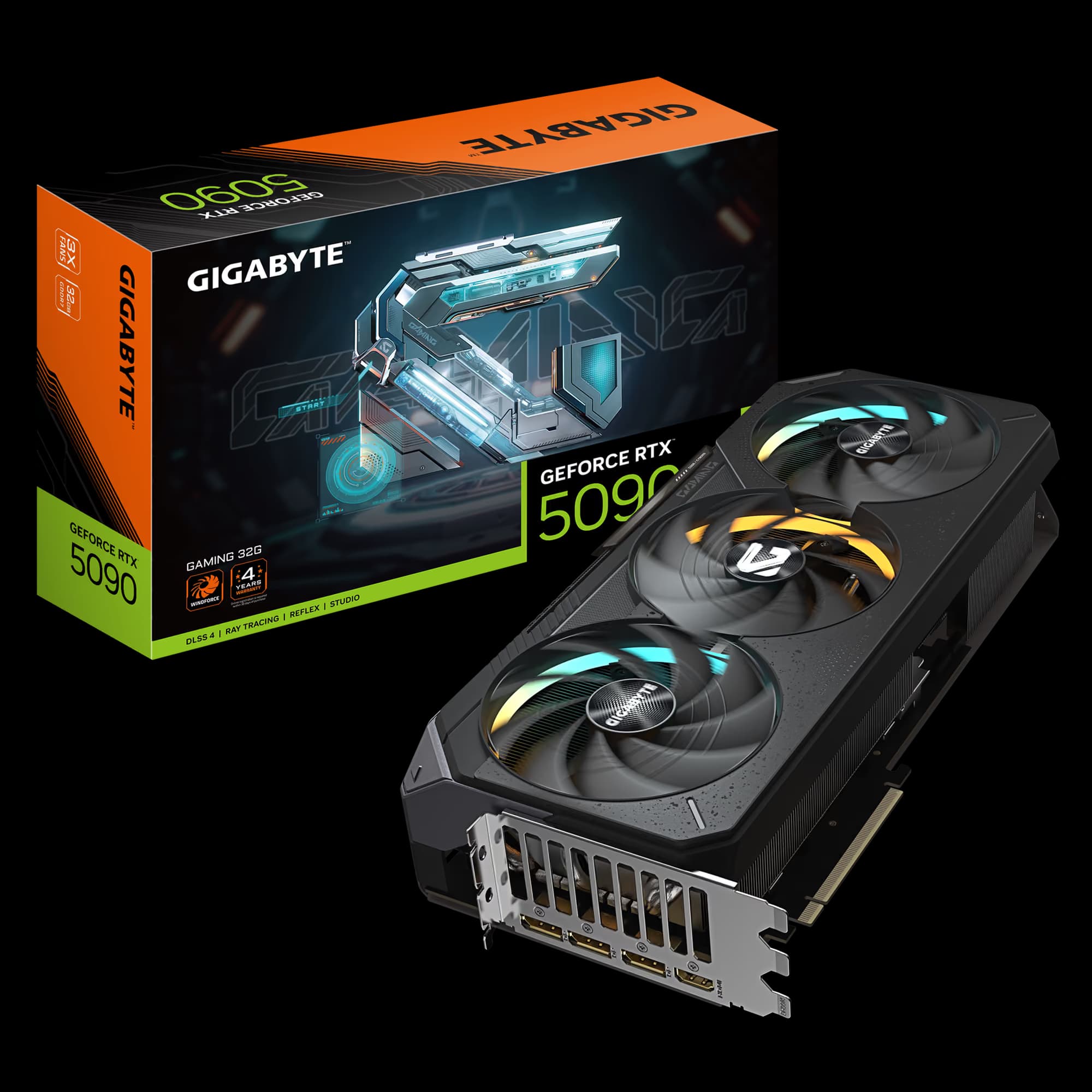GIGABYTE GeForce RTX 5090 GAMING 32G GDDR7 image
