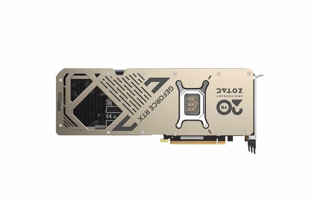 ZOTAC GAMING GeForce RTX 5080 SOLID CORE OC 20th Anniversary Edition image