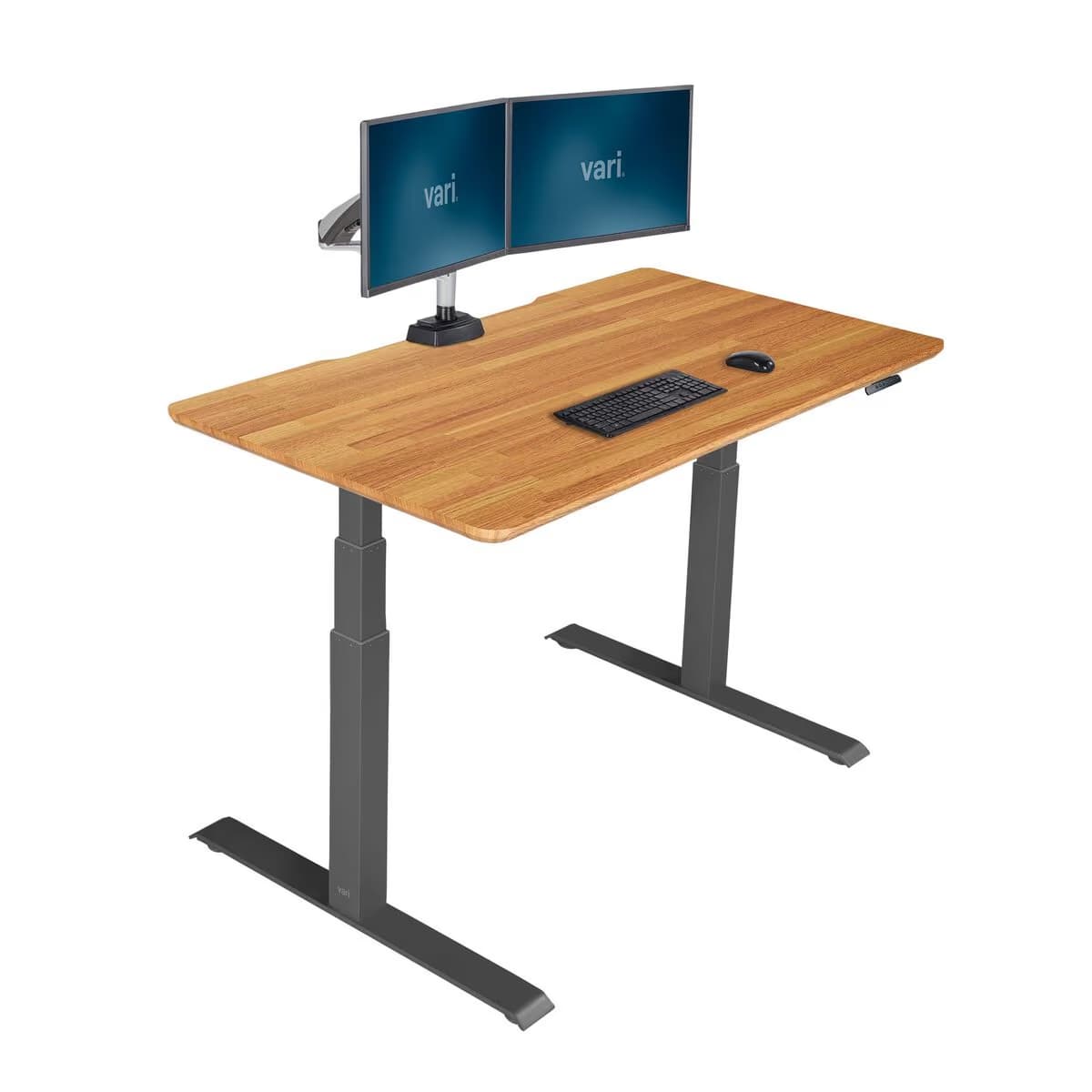 Vari Electric Standing Desk 72x30 Butcher Block/Slate main image